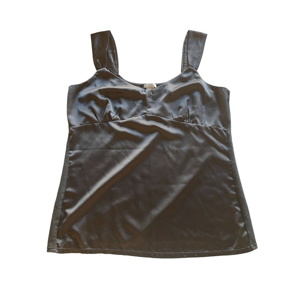 XL Ann Taylor black silky sleeveless top